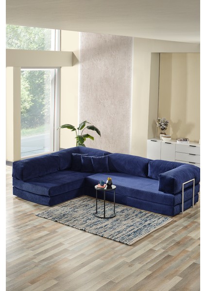 Legom Petek Aktivite Koltuğu Yatak Olabilen Çok Amaçlı Kanepe L Koltuk Mavi