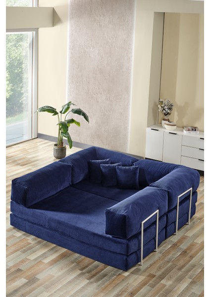 Legom Petek Aktivite Koltuğu Yatak Olabilen Çok Amaçlı Kanepe L Koltuk Mavi modelleri
