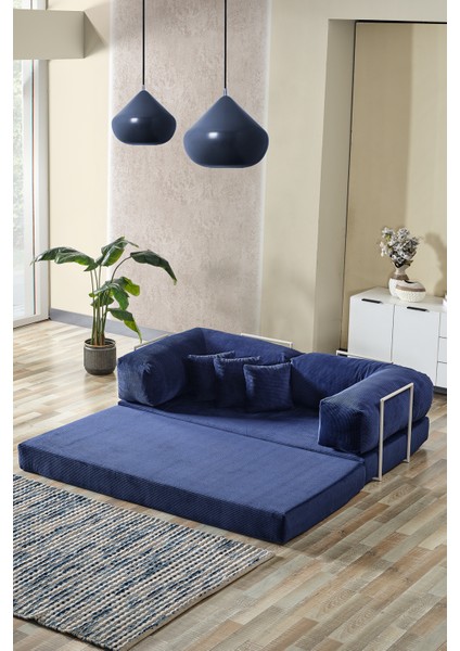 Legom Petek Aktivite Koltuğu Yatak Olabilen Çok Amaçlı Kanepe L Koltuk Mavi indirimleri