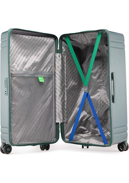 Unıted Colors Of Benetton Unisex Büyük Boy Valiz 14BNT8020-01-YSL fırsatları