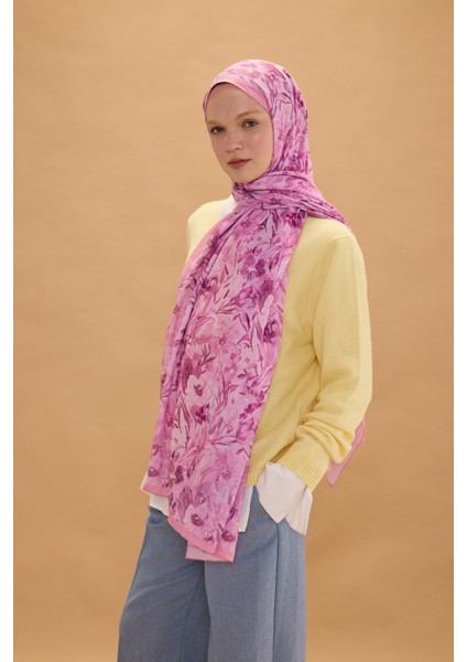 Paradise Kraş Şal - Pembe