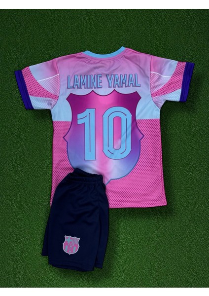 25/26 Barcelona Çocuk Lamine Yamal Çocuk Forması