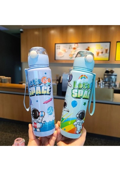 Astronot 700ML Su Matarası Su Şişesi Suluk Bpa Içermez Suluk (Sticker Hediyeli) indirimleri