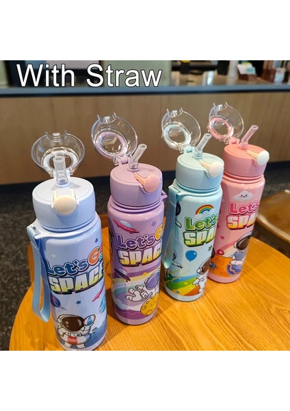Astronot 700ML Su Matarası Su Şişesi Suluk Bpa Içermez Suluk (Sticker Hediyeli) fiyatları