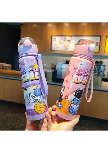 Astronot 700ML Su Matarası Su Şişesi Suluk Bpa Içermez Suluk (Sticker Hediyeli) indirimleri