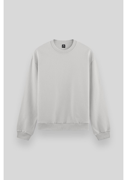 Standart Fit Basic O Yaka 2li Paket Koyu Gri-Taş Erkek Sweatshirt - 88053 fiyatları