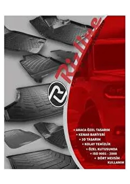 Mg Hs Benzinli 2023 Araca Özel Üretim 3D Havuzlu Paspas ve Bagaj Havuzu