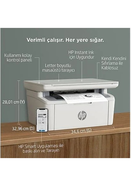 Laserjet Mfp M141W Yazıcı Beyaz