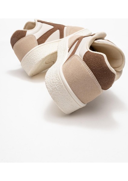 Kadın Anorak Spor Ayakkabı Bej Kahve fırsatları