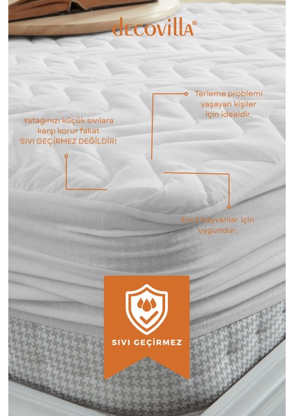 Kapitone Fitted Telalı Yatak Koruyucu Çarşaf Alez fiyatları