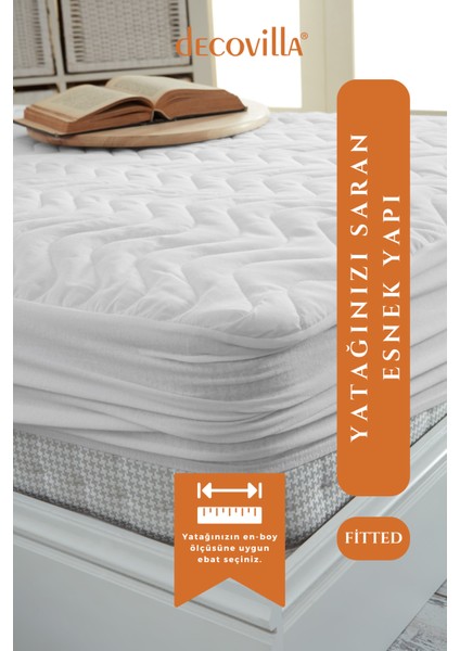 Kapitone Fitted Telalı Yatak Koruyucu Çarşaf Alez indirimleri
