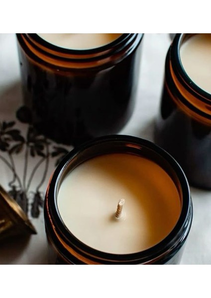 Koç Burcu Tarçın Kokulu %100 Soya Mumu Amber Kavanoz Mum fiyatları