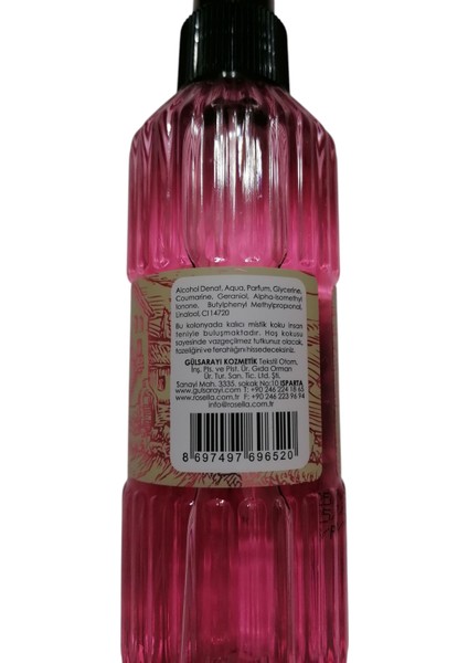 Isparta Masalı Parfümlü Özel Seri Kolonya 200ML modelleri