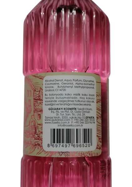 Isparta Masalı Parfümlü Özel Seri Kolonya 200ML fırsatları