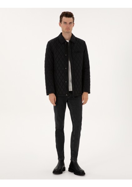 Erkek Siyah Mont 50313920-VR046 fırsatları