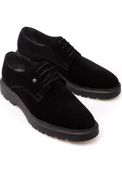 Erkek Klasik Kalın Tabanlı Damatlık ve Takım Elbiseye Uygun Ayakkabı