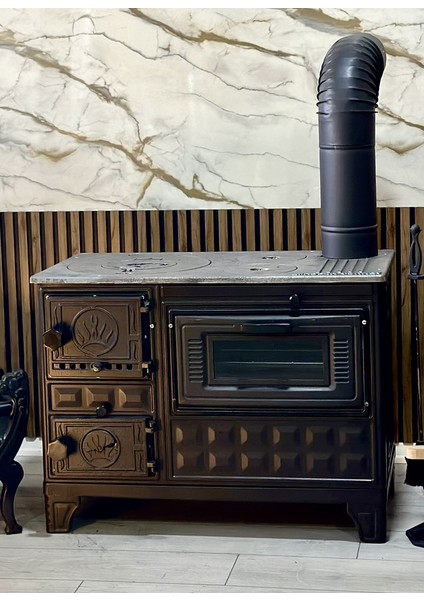 Kuzine Soba - Eko Döküm Tuğlalı - Döküm Soba - CAMSIZ fiyatları