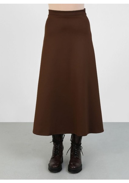 Puf Scuba Kumaş Tesettür Etek