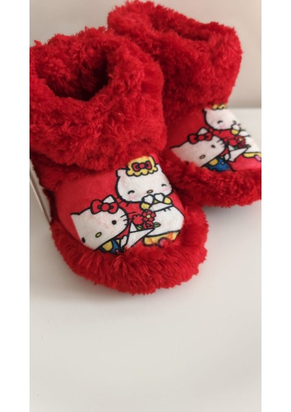 My Baby Kumsal Çizgi Film Kahramanı ( Panduf ) Kız Çocuk Ev Botu Kaydırmaz Taban