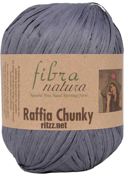 Fibra Natura Raffia Chunky 114-42 Füme