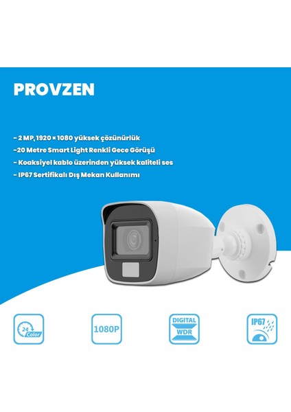 Hilook 16 Kameralı Full Hd Colorvu Mikrofonlu Güvenlik Kamerası Olay Anında Bildirim fiyatları