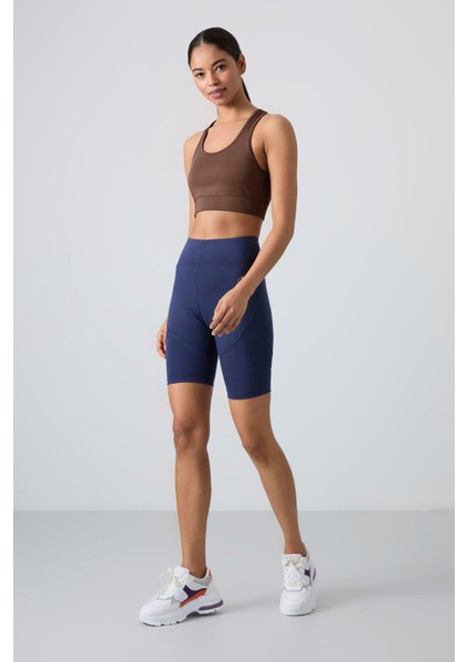 Kahverengi Sırt Detaylı Dar Kalıp U Yaka Kadın Spor Büstiyer - 97120 fiyatları