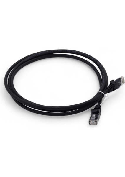 2 mt Cat6 Utp Lszh Patch Cord Siyah