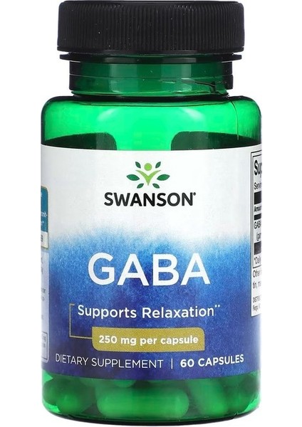 Gaba 250 Mg 60 Capsules