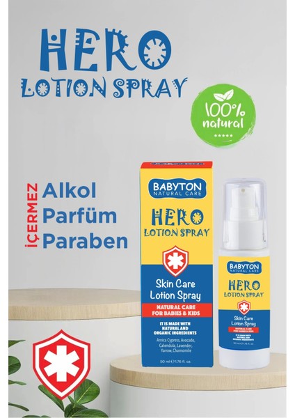 Anlık Yatıştırıcı Hero Losyon Sprey 50 ml fırsatları