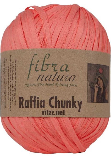 Fibra Natura Raffia Chunky 114-27 Yavru Ağzı
