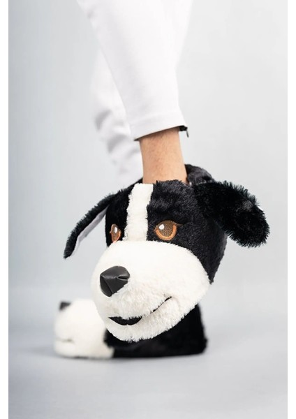 Konfor Sevimli Köpek Figürlü Peluş Panduf Ünisex Hayvanlı Panduf fiyatları