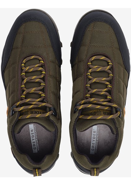 Erkek Haki Hakiki Deri Su Geçirmez Ayakkabı 5K1GA00171L modelleri