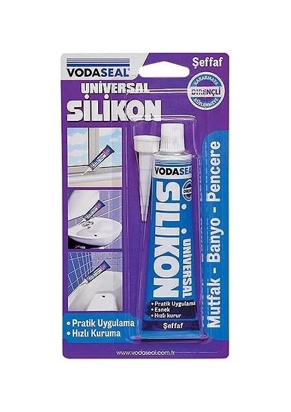 Vodaseal Silikon 50 gr Şeffaf