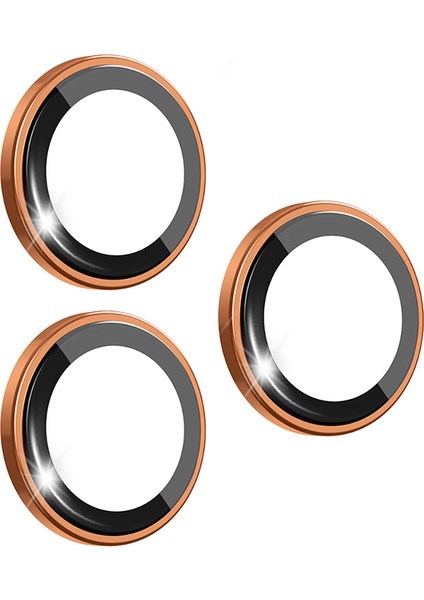 iPhone 17 Pro Max Uyumlu Wiwu LG-003 Lens Guard Safir Kamera Lens Koruyucu Turuncu fiyatları