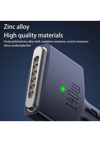 Usb-C - Magsafe 3 Ile Uyumlu Apple Macbook Uyumlu Örgü Modelli Şarj Kablosu (2 Metre) fiyatları