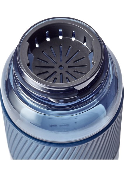 Içecek Şişesi, Bpa Içermez, Fitness, Boş Zaman ve Ofis Için Su Şişesi, Tritan, Koyu Mavi, 6 indirimleri