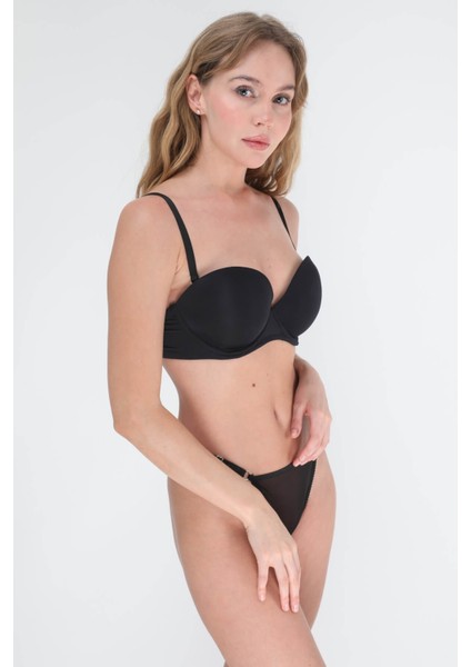 Kadın Külot Siyah Dantel Detaylı Günlük Iç Giyim modelleri