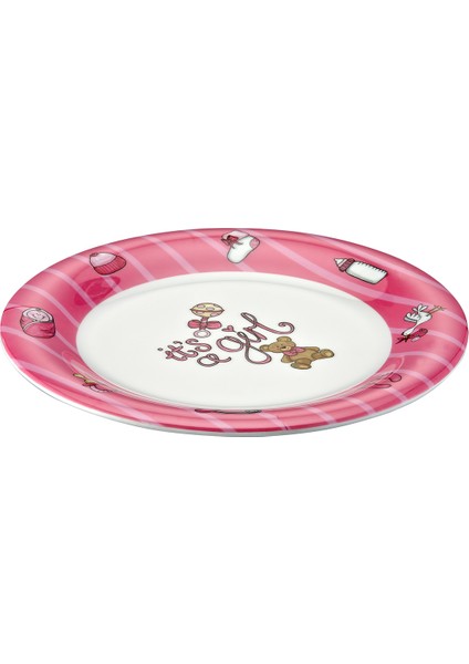 2119BP.PW - Soft 2'li Yuvarlak Bebek Tabak Seti 19 Cm, Thermoset Melamin modelleri