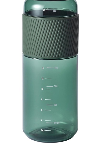 Içecek Şişesi, Bpa Içermez, Fitness, Boş Zaman ve Ofis Için Su Şişesi, Tritan, Koyu Yeşil, indirimleri
