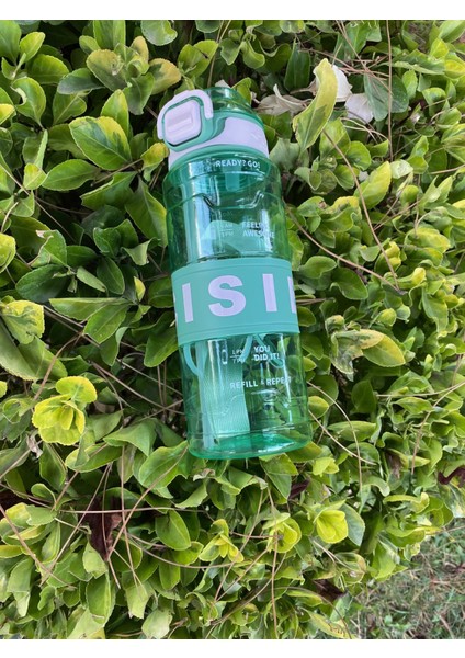 Motivasyon Matarası Şeffaf 800ML Suluk Su Şişesi Spor Matarası Bpa Içermaz (Askılı) fiyatları
