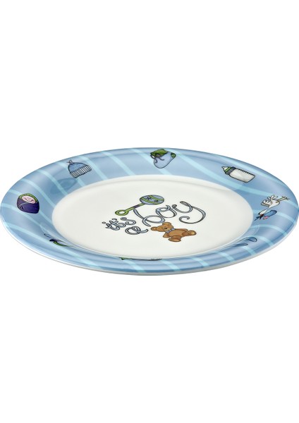 2119BM.PW - Soft 2'li Yuvarlak Bebek Tabak Seti 19 Cm, Thermoset Melamin fiyatları