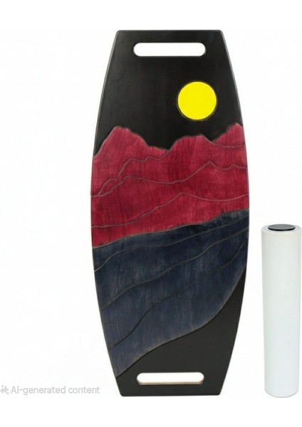 Denge Tahtası – Sörf Eğitim Tahtası – Kaykay Eğitim Tahtası – Balance Board – Roller Board – Renkli