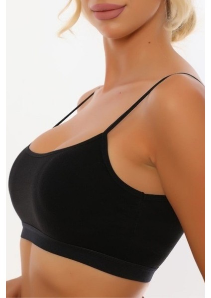 Kadın Pedli İp Askılı Büstiyer 6312 fiyatları