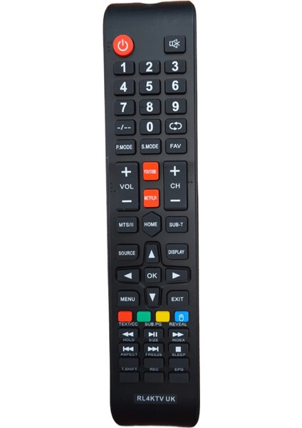 Redline Kumanda (24"/32"/40"/43"/50"/55"/58"/65") Ps Serisi / Ys Serisi ve 4K Android Tv Kumandası