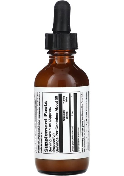 Lithium Orotate Lityum Damla 4 Mg fiyatları