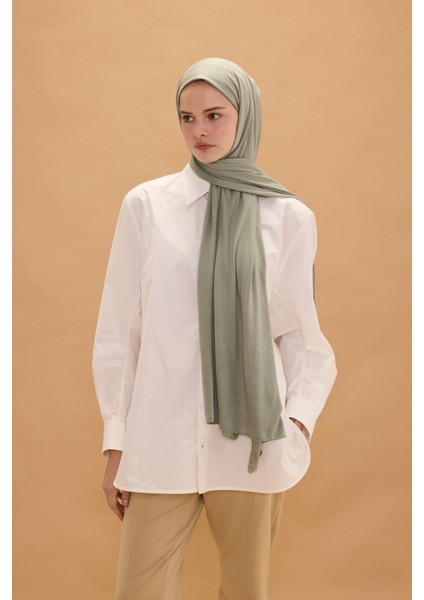 Camellia Scarfs Bambu Penye Şal - Mint