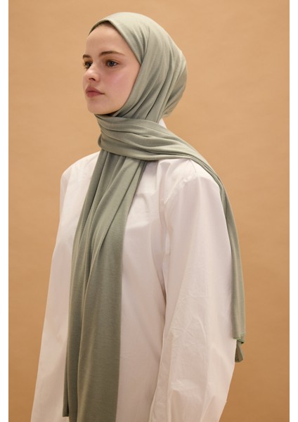 Camellia Scarfs Bambu Penye Şal - Mint modelleri