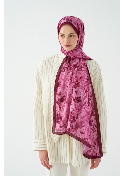 Paradise Kraş Şal - Mürdüm