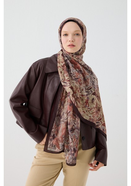 Paradise Kraş Şal - Kahve