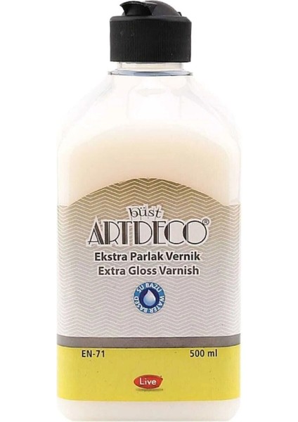 Su Bazlı Şeffaf Vernik Extra Parlak EN-71 Belgeli Ahşap ve Hobi Boyaları Uyumlu fiyatları